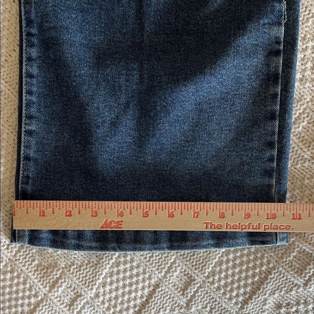 Just Black Denim The Sailor Pocket Wide Leg in Dark Denim Sz 29 USA - Picture 8 of 12